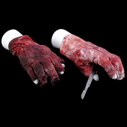 Lot #945 - Art the Clown's (David Howard Thornton) Scalpel and Bloodied Gloves ### TERRIFIER 2 (2022)