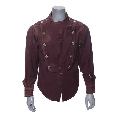 Lot #983 - Jose Chavez y Chavez's (Lou Diamond Phillips) Bloodied Bib Shirt ### YOUNG GUNS II (1990)