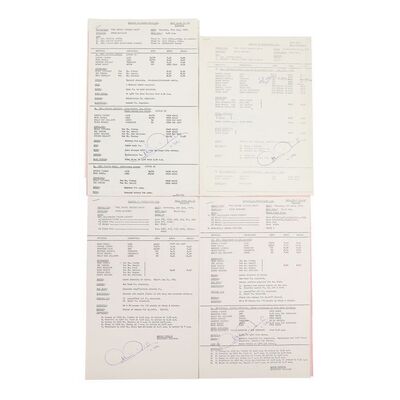 Lot #1003 - Anthony Daniels Collection: Collection of Autographed Call Sheets ### STAR WARS: THE EMPIRE STRIKES BACK (1980)