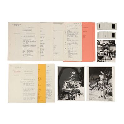 Lot #1004 - Anthony Daniels Collection: Anthony Daniels' Hand-annotated and Highlighted Scripts, Script Pages, Photos and Slides ### SESAME STREET (1969-PRESENT)