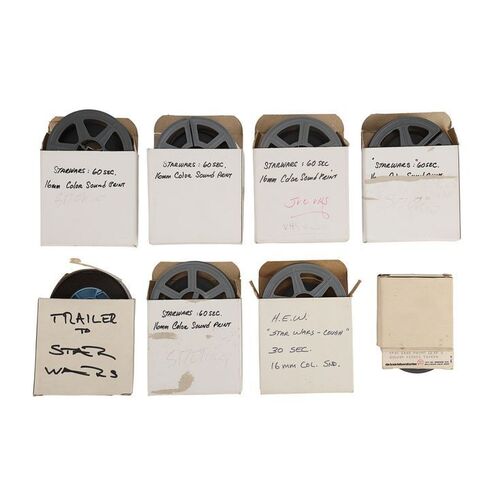 Lot #1032 - Anthony Daniels Collection: Eight 16mm Promo Reels ### STAR WARS: VARIOUS PRODUCTIONS