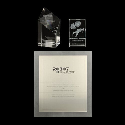 Lot #1041 - Anthony Daniels Collection: Collection of Anthony Daniels' Personal Awards ### ANTHONY DANIELS