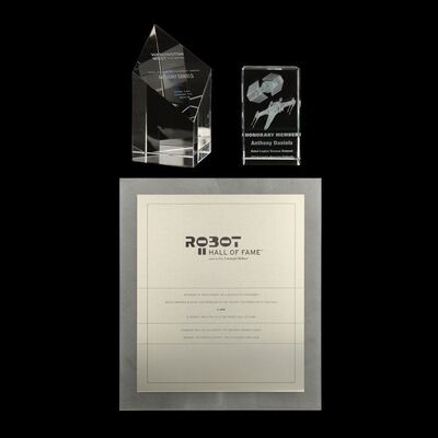 Lot #1041 - Anthony Daniels Collection: Collection of Anthony Daniels' Personal Awards ### ANTHONY DANIELS