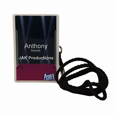 Lot #1042 - Anthony Daniels Collection: Anthony Daniels' Australia Fox Studios Set Pass ### STAR WARS: REVENGE OF THE SITH (2005)