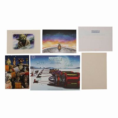 Lot #1051 - Anthony Daniels Collection: Set of Five Christmas Cards from the Lucas Family ### LUCASFILM
