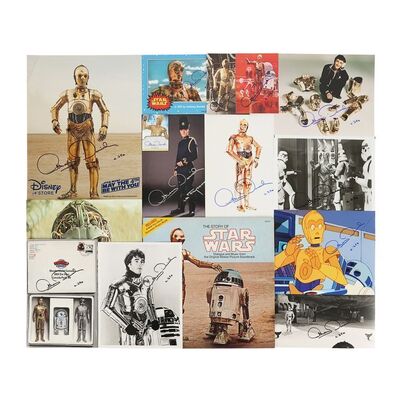 Lot #1061 - Anthony Daniels Collection: Collection of Photos, Prints and Items Autographed by Anthony Daniels ### STAR WARS: VARIOUS PRODUCTIONS