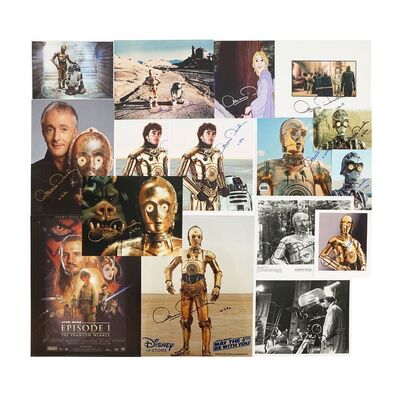 Lot #1062 - Anthony Daniels Collection: Collection of Photos, Prints and Postcards Autographed by Anthony Daniels ### STAR WARS: VARIOUS PRODUCTIONS