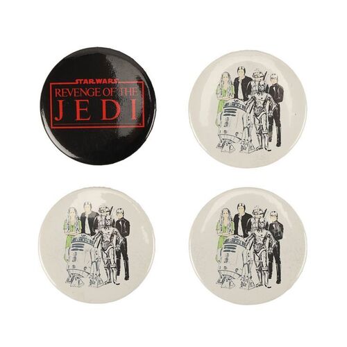 Lot #1079 - Anthony Daniels Collection: Set of Four Promotional Pins ### STAR WARS: RETURN OF THE JEDI (1983)
