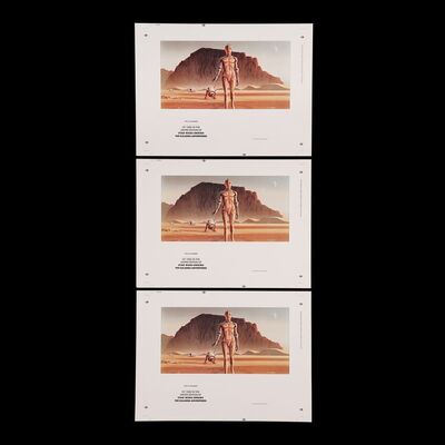 Lot #1085 - Anthony Daniels Collection: Three Proof Copies of Ralph McQuarrie's The Droids in the Desert ### STAR WARS: DROIDS (1985)