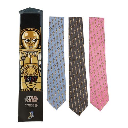 Lot #1093 - Anthony Daniels Collection: Three C-3PO Ties and Pair of Socks ### STAR WARS: VARIOUS PRODUCTIONS