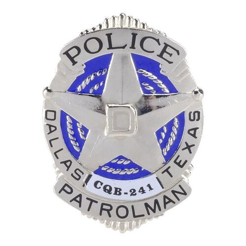 Lot #1096 - Dallas Patrolman's "Christine" Badge ### 11.22.63 (2016)