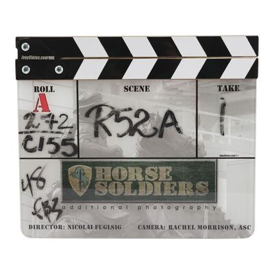 Lot #1097 - "Horse Soldiers" Clapperboard ### 12 STRONG (2018)