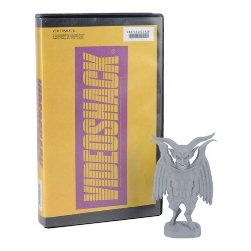 Lot #1120 - Mr. Jingles' (John Carroll Lynch) Videoshack VHS Case with Satan Crew Gift ### AMERICAN HORROR STORY (2011-0)