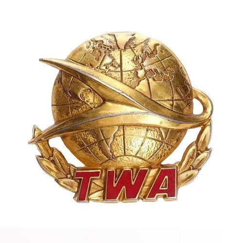 Lot #1122 - Barry Seal's (Tom Cruise) TWA Pilot's Pin ### AMERICAN MADE (2017)