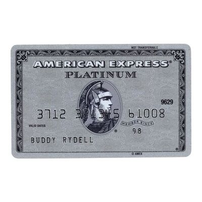Lot #1130 - Dr. Buddy Rydell's (Jack Nicholson) Credit Card ### ANGER MANAGEMENT (2003)