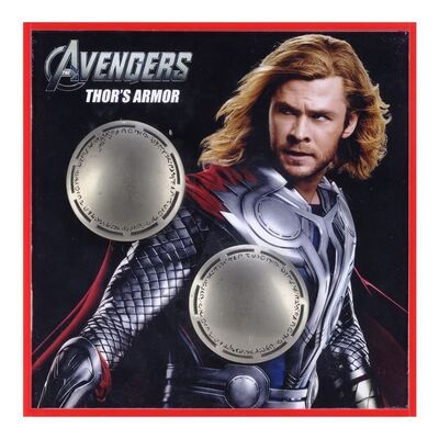 Lot #1135 - Framed Pair of Thor's (Chris Hemsworth) Cape Pins ### THE AVENGERS (2012)