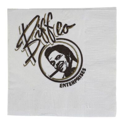 Lot #1136 - BiffCo Enterprises Cocktail Napkin ### BACK TO THE FUTURE PART II (1989)