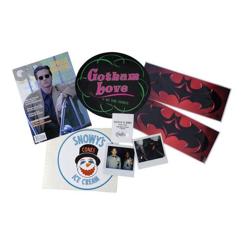 Lot #1148 - Sign, Sticker, Pair of Parking Passes, Photos, Crew Card and Bruce Wayne (Val Kilmer) GQ Magazine Cover ### BATMAN FOREVER (1995)/BATMAN & ROBIN (1997)