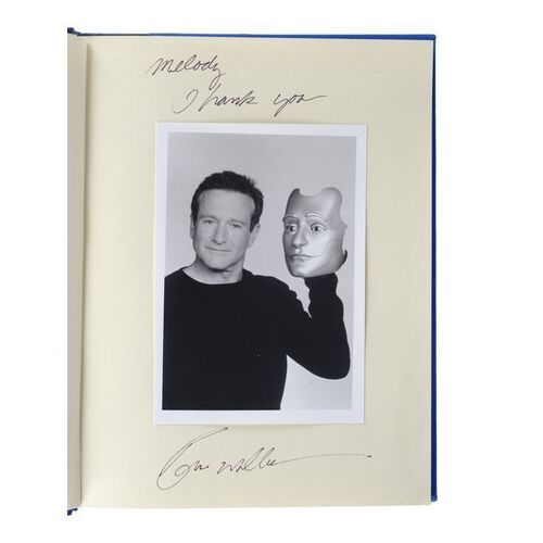 Lot #1160 - Robin Williams-Autographed Bound Script ### BICENTENNIAL MAN (1999)