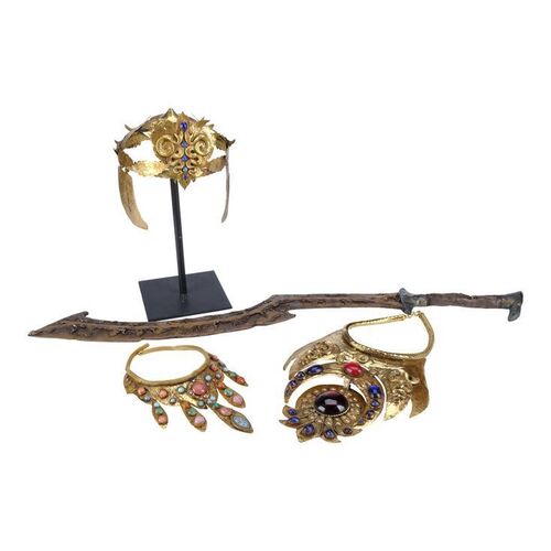 Lot #1165 - Kahndaqi Jewelry and Sword ### BLACK ADAM (2022)