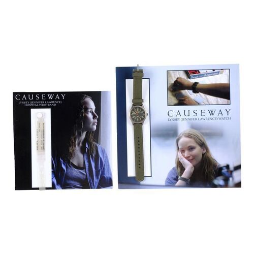 Lot #1185 - Lynsey's (Jennifer Lawrence) CAT Scan Transparencies, Watch, Cell Phone, Notepad, and Wristband ### CAUSEWAY (2022)