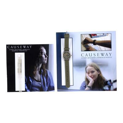Lot #1185 - Lynsey's (Jennifer Lawrence) CAT Scan Transparencies, Watch, Cell Phone, Notepad, and Wristband ### CAUSEWAY (2022)