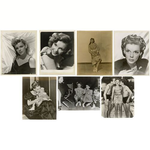 Lot #1194 - Set of Seven Judy Garland Promotional and Production Photographs ### CLASSIC HOLLYWOOD PHOTOGRAPHS