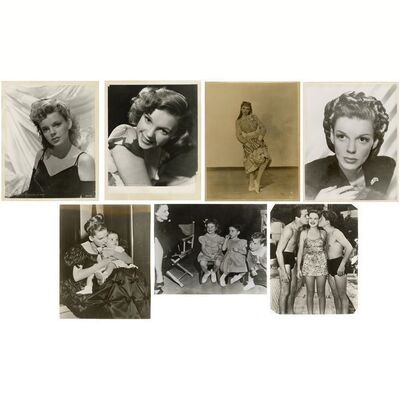 Lot #1194 - Set of Seven Judy Garland Promotional and Production Photographs ### CLASSIC HOLLYWOOD PHOTOGRAPHS
