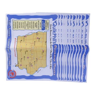 Lot #1207 - Set of Quik Phil's Truck Stop Diner Placemats ### THE CRAZIES (2010)