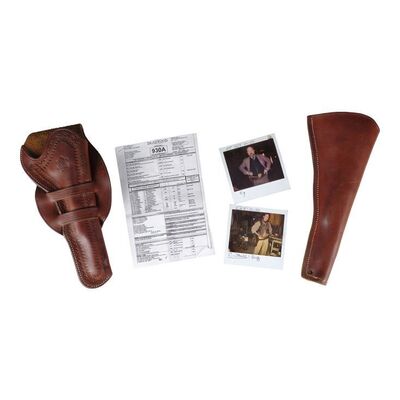 Lot #1218 - Calamity Jane's (Robin Weigert) and Whitney Ellsworth's (Jim Beaver) Holsters, with Polaroids, and Production Paperwork ### DEADWOOD (2004-2006)