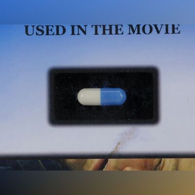 Lot #1244 - Framed Max Da Costa (Matt Damon) MIPOROL Pill ### ELYSIUM (2013)