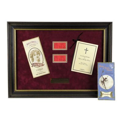 Lot #1260 - Set of J.M. Barrie's (Johnny Depp) Ephemera ### FINDING NEVERLAND (2004)