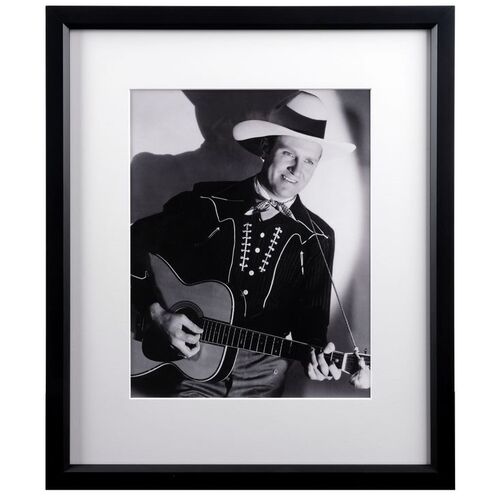 Lot #1273 - Framed Promotional Gene Autry Photograph ### GENE AUTRY