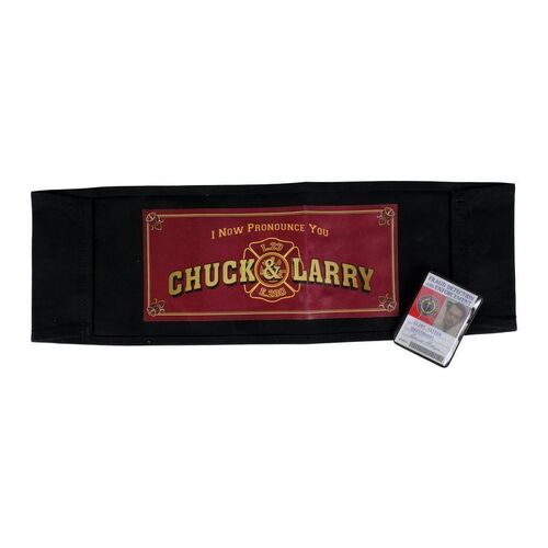 Lot #1318 - Clint Fitzer's (Steve Buscemi) ID Badge and Cast Chairback ### I NOW PRONOUNCE YOU CHUCK & LARRY (2007)