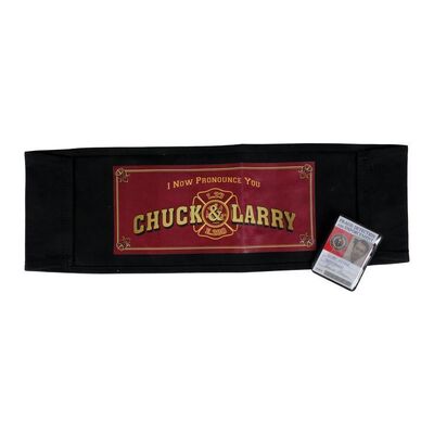 Lot #1318 - Clint Fitzer's (Steve Buscemi) ID Badge and Cast Chairback ### I NOW PRONOUNCE YOU CHUCK & LARRY (2007)