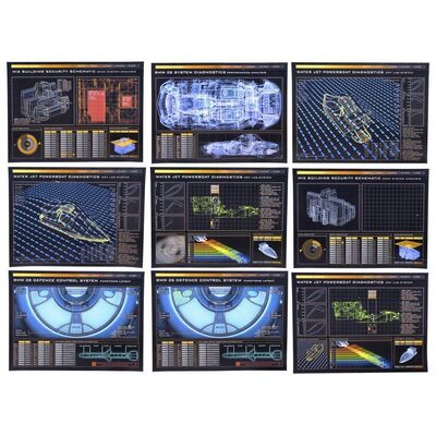 Lot #1335 - Set of Nine Q-Division Schematics ### JAMES BOND: THE WORLD IS NOT ENOUGH (1999)