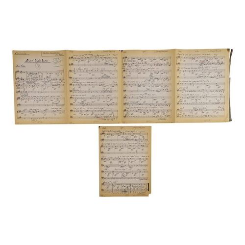 Lot #1348 - Set of Hand-Annotated Sheet Music Arrangements ### THE JUDY GARLAND SHOW (1963-1964)