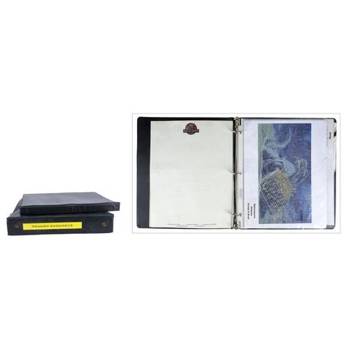 Lot #1352 - Pair of Concept Art and Greens Research Binders ### JURASSIC PARK III (2001)