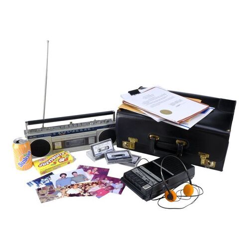 Lot #1354 - Bryan Stevenson's (Michael B. Jordan) Briefcase, Paperwork, Snacks, Recorder, Boombox and Key ### JUST MERCY (2019)