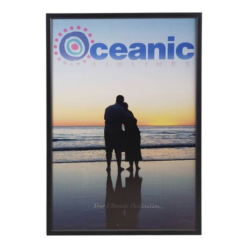 Lot #1379 - Production-Made Framed Oceanic Airlines Poster ### LOST (T.V. SERIES, 2004-2010)