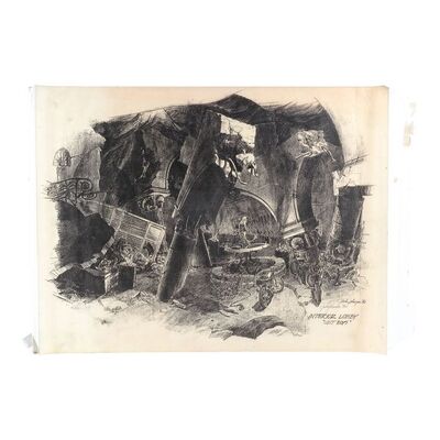 Lot #1380 - Hudson Bluff Hotel Lobby Concept Artwork Print ### THE LOST BOYS (1987)