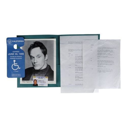 Lot #1389 - Set of Frank T.J. Mackey's (Tom Cruise) and Rick Spector's (Michael Bowen) Ephemera ### MAGNOLIA (1999)