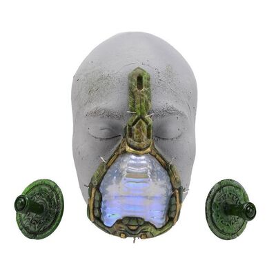 Lot #1404 - Namora's (Mabel Cadena) Breather Mask and Earrings ### BLACK PANTHER: WAKANDA FOREVER (2022)
