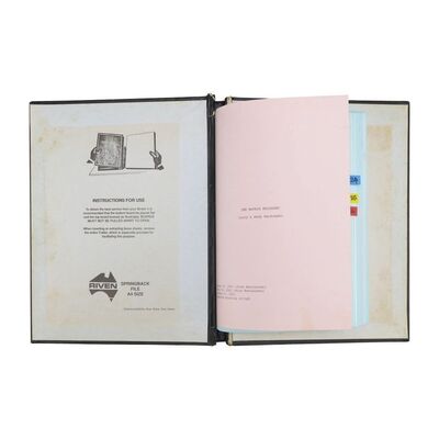 Lot #1412 - Hugh Bateup's Bound Annotated Shooting Script ### THE MATRIX RELOADED (2003)