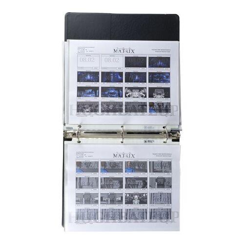 Lot #1413 - Printed Art Department "Miniboards" Binder ### THE MATRIX RELOADED (2003)