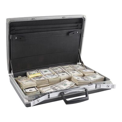 Lot #1465 - Milton "Uncle Miltie" Ingley's (Nick Offerman) Money-Filled Briefcase ### PAM & TOMMY (2022)