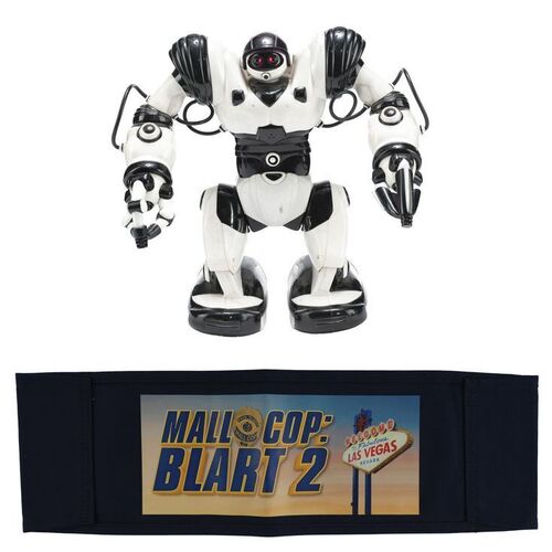 Lot #1471 - Light-Up Toy Robot with Controller and Chairback ### PAUL BLART: MALL COP (2009)/PAUL BLART: MALL COP 2 (2015)