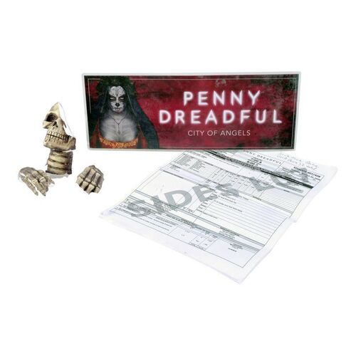 Lot #1473 - Broken Santa Muerte Statue Pieces with Production Ephemera ### PENNY DREADFUL: CITY OF ANGELS (2020)