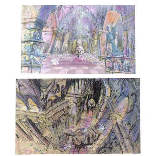 Lot #1499 - Pair of Hand-Drawn Concept Sketches ### RETURN TO OZ (1985)