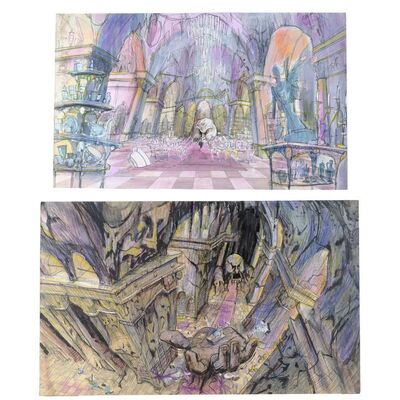 Lot #1499 - Pair of Hand-Drawn Concept Sketches ### RETURN TO OZ (1985)